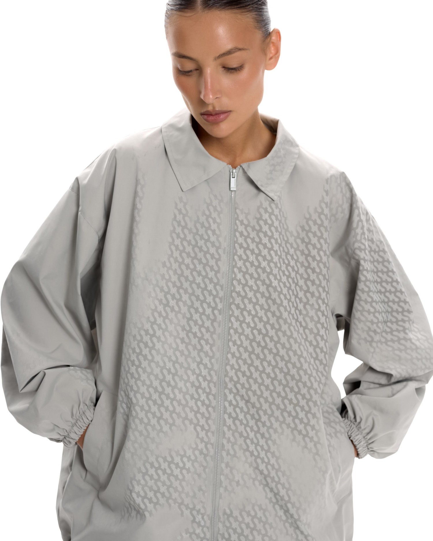 Ветровка PATTERN Grey