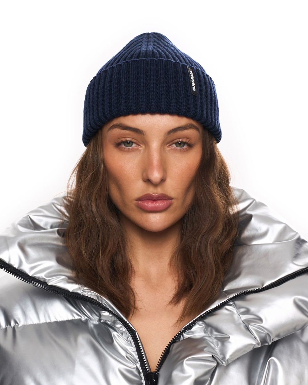 Шапка бини Dark blue