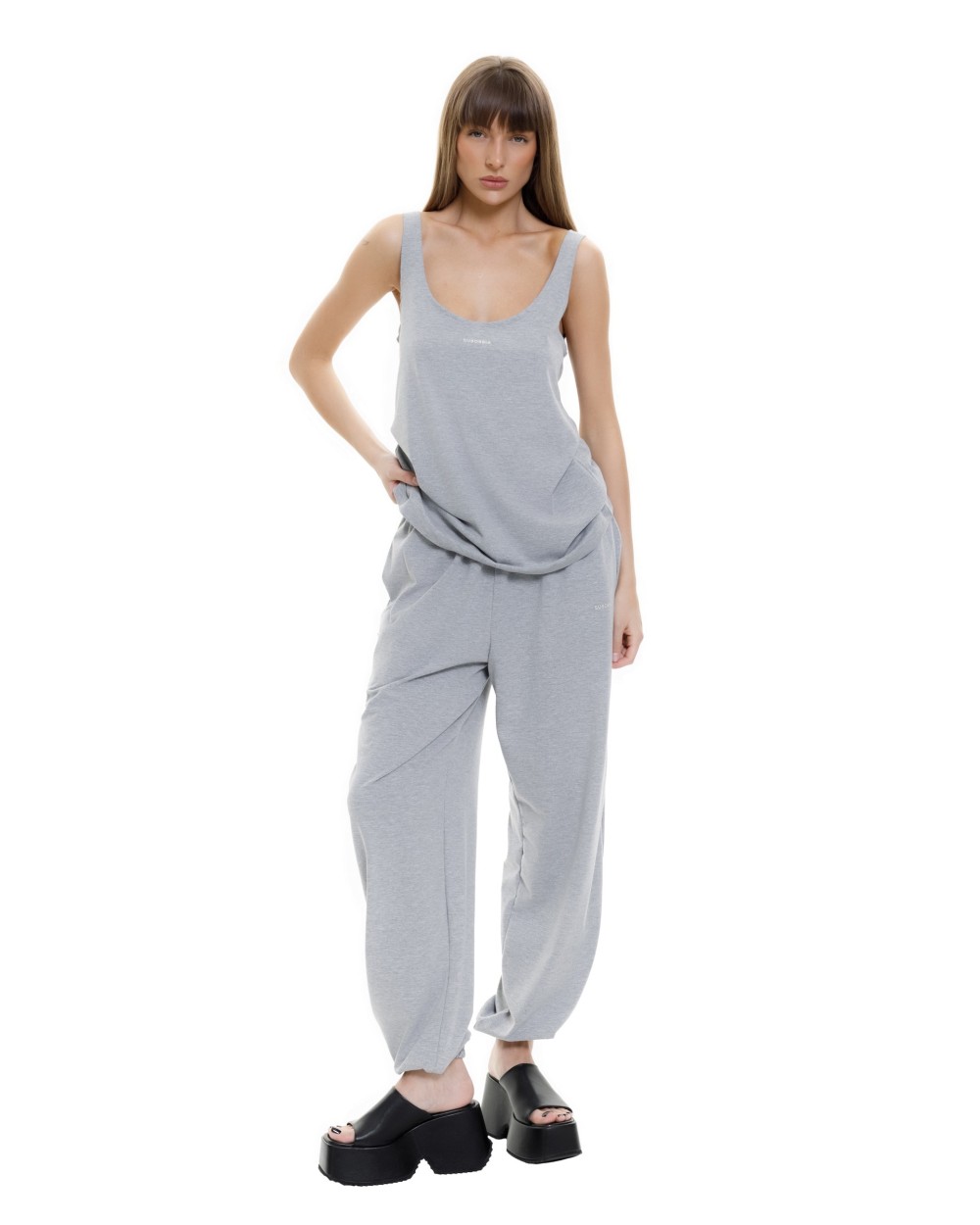 Джоггеры EST Dark grey melange