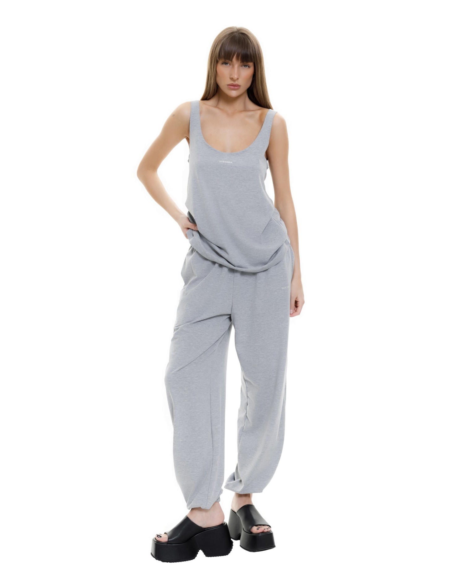 Джоггеры EST Dark grey melange