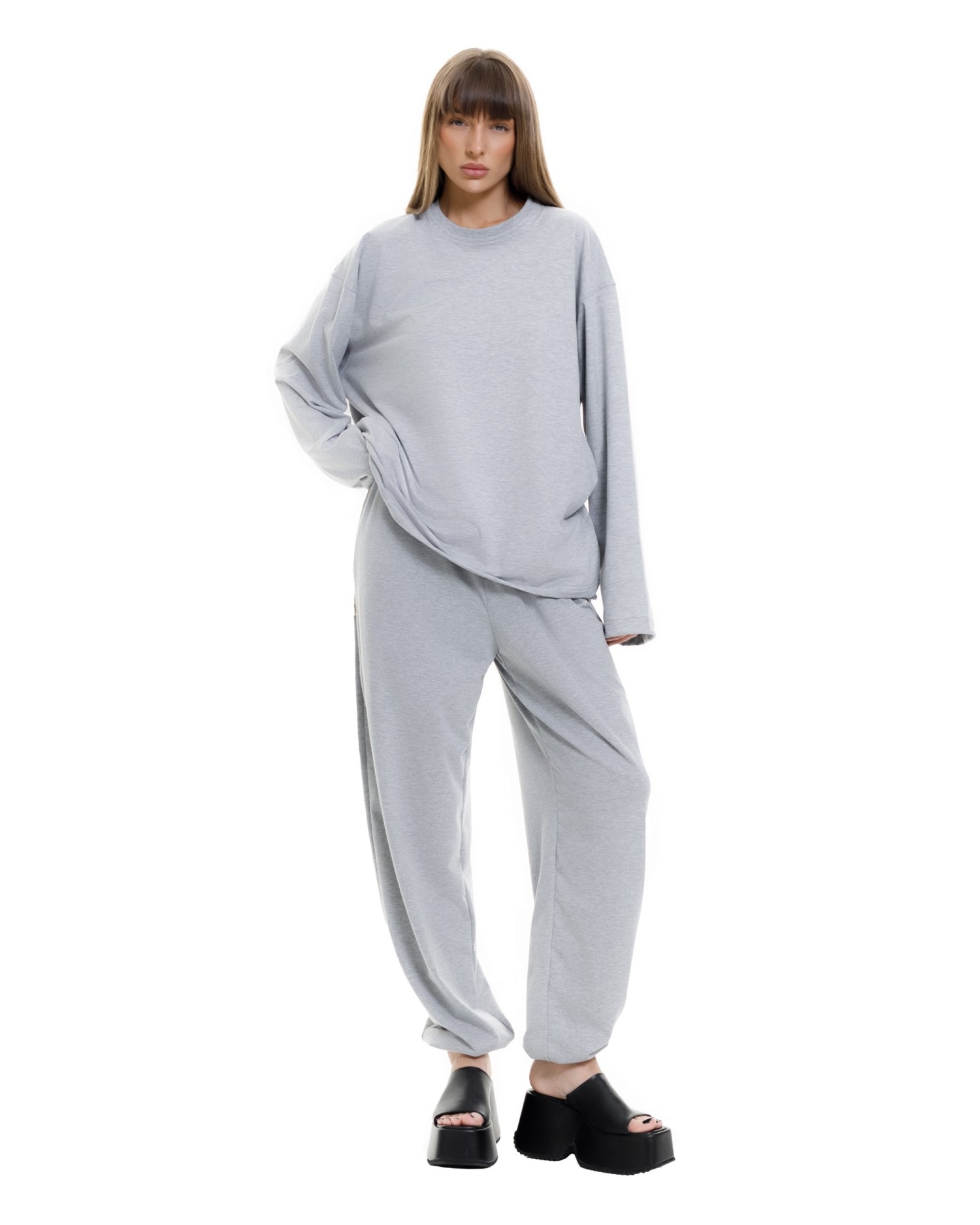 Джоггеры EST Dark grey melange