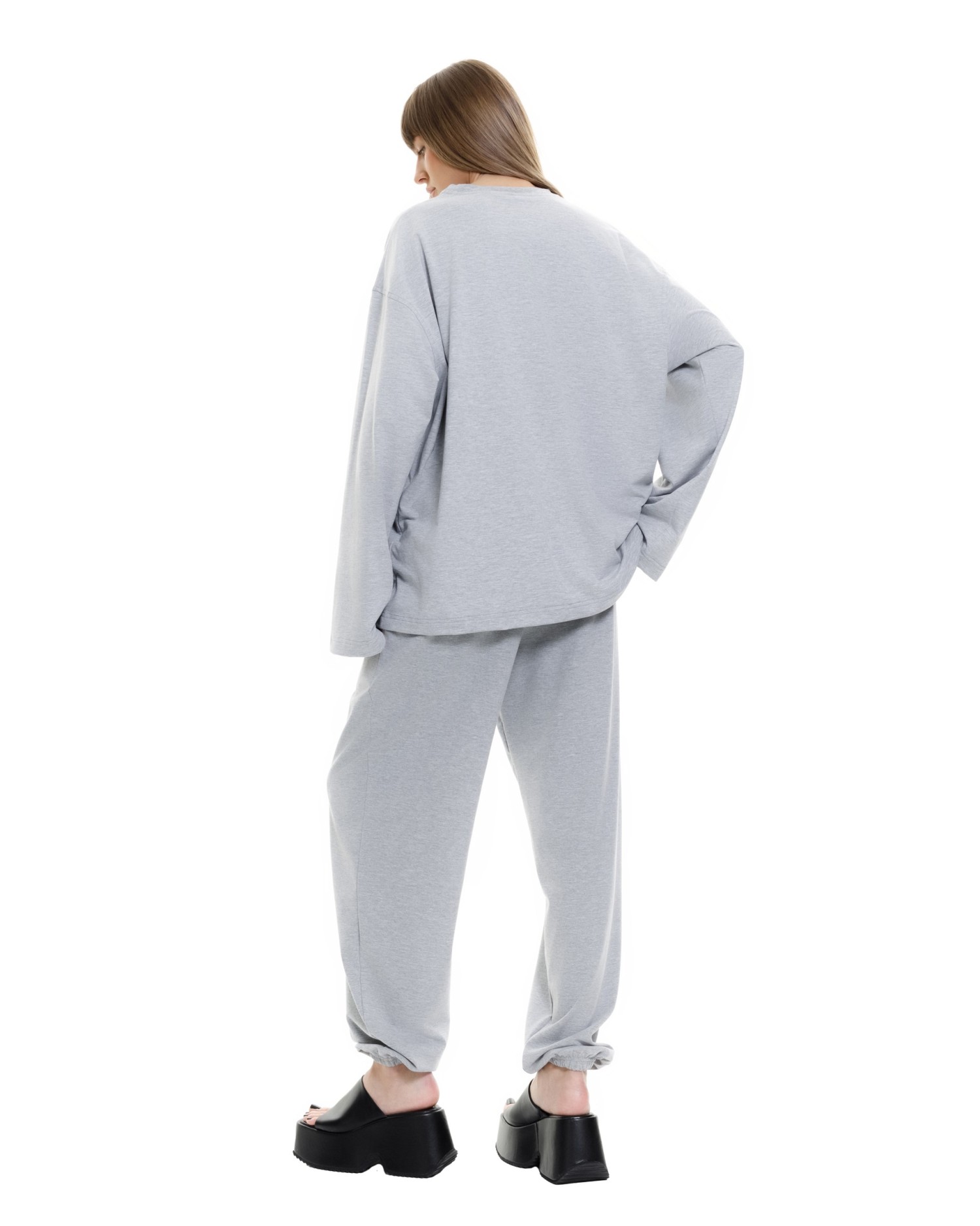 Джоггеры EST Dark grey melange