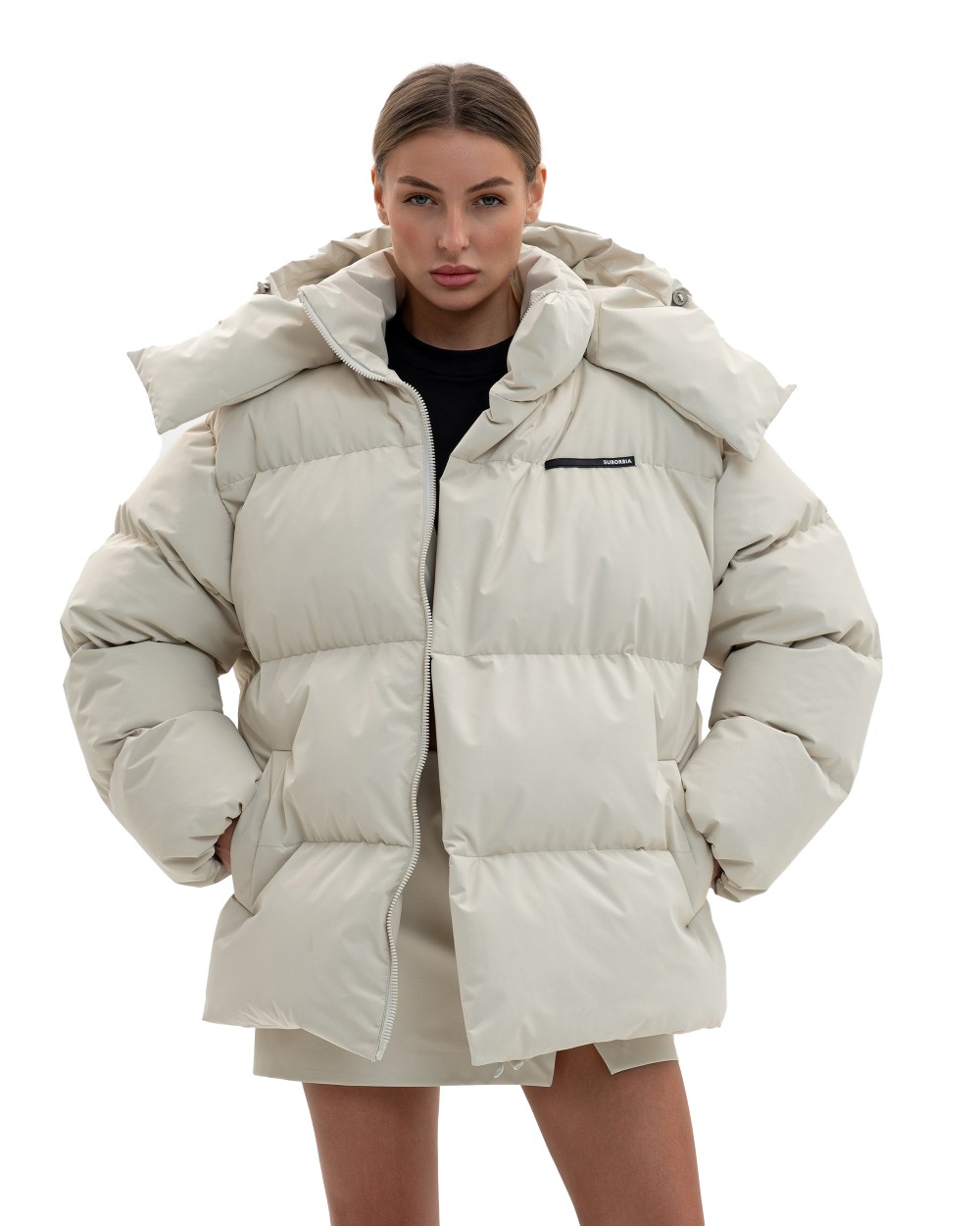 Пуховик ANG Beige