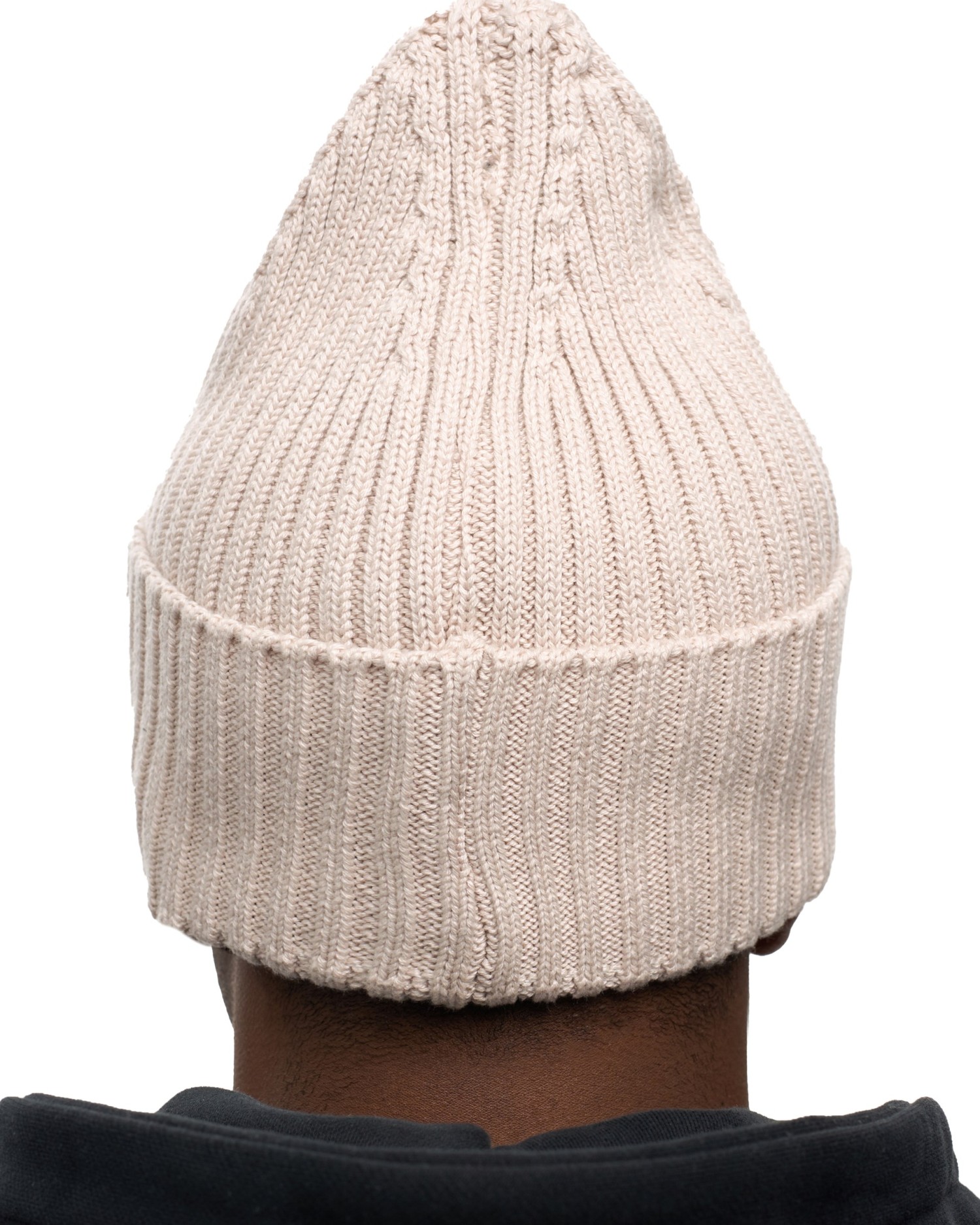 Шапка KNITTED MEN White stone