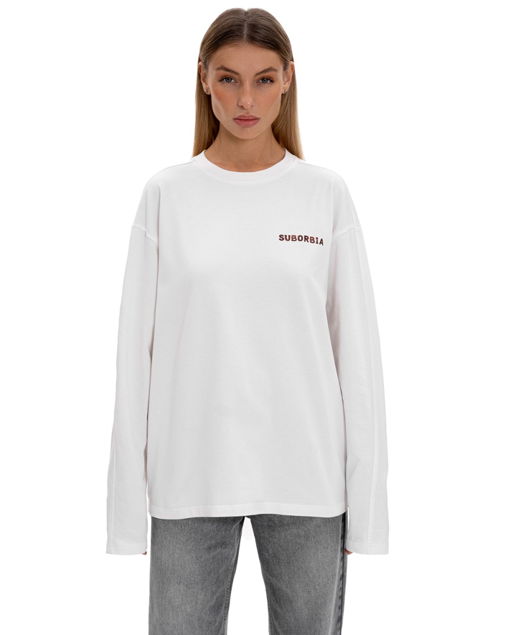 Лонгслив GALLERY DEPT White-leo