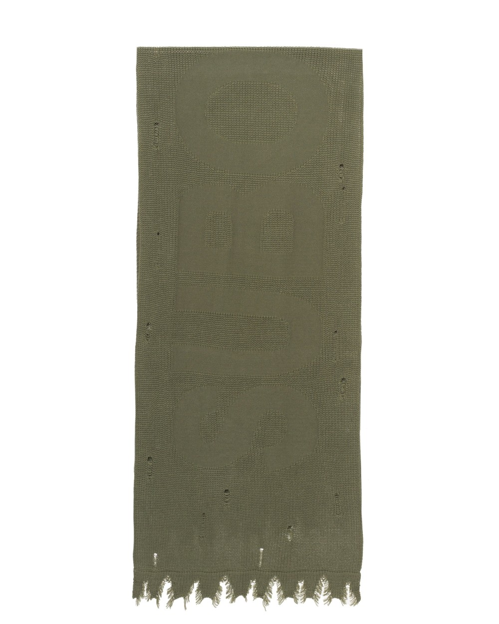 Шарф KNITTED TORN Khaki