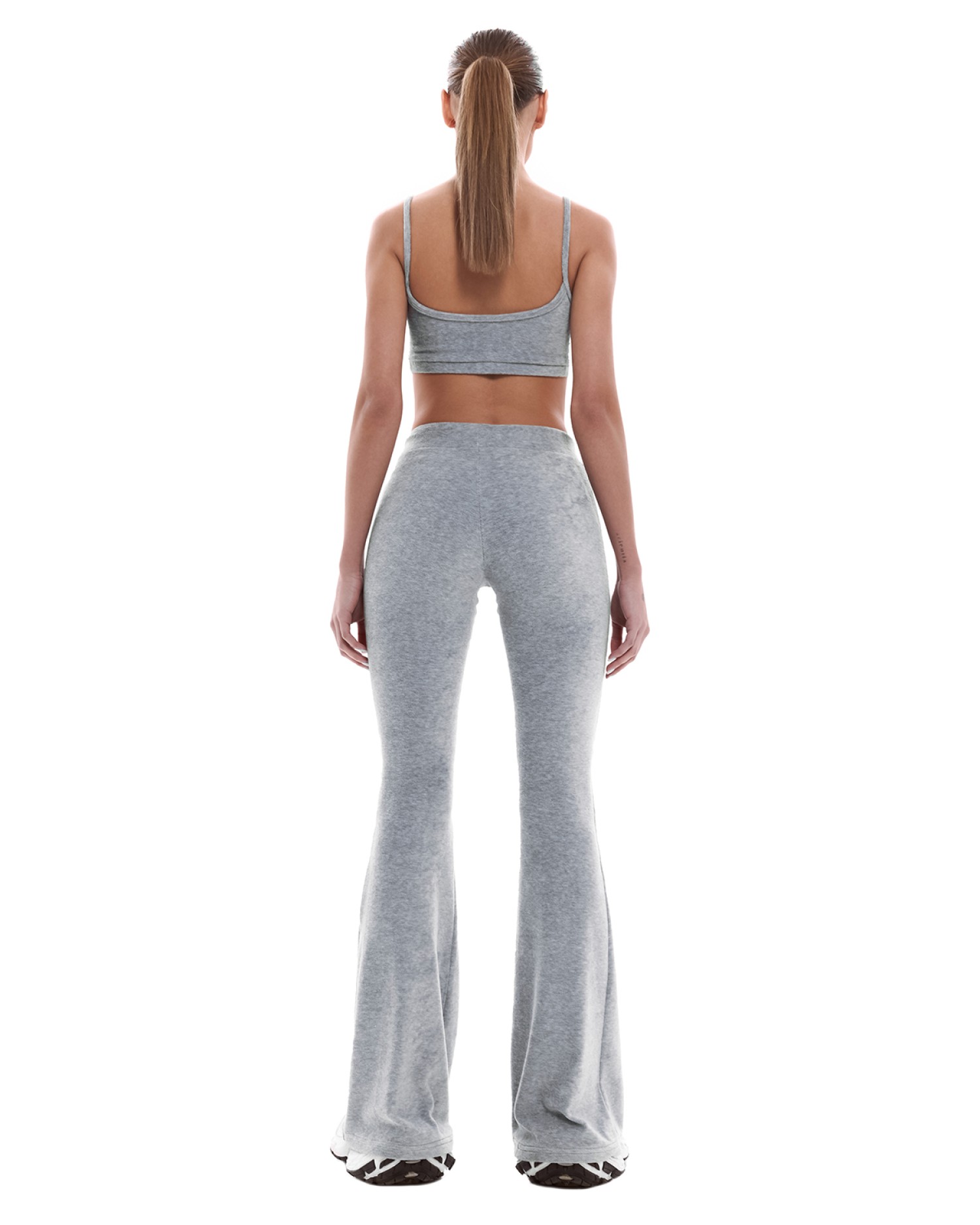 Брюки клёш ASHES Grey Melange