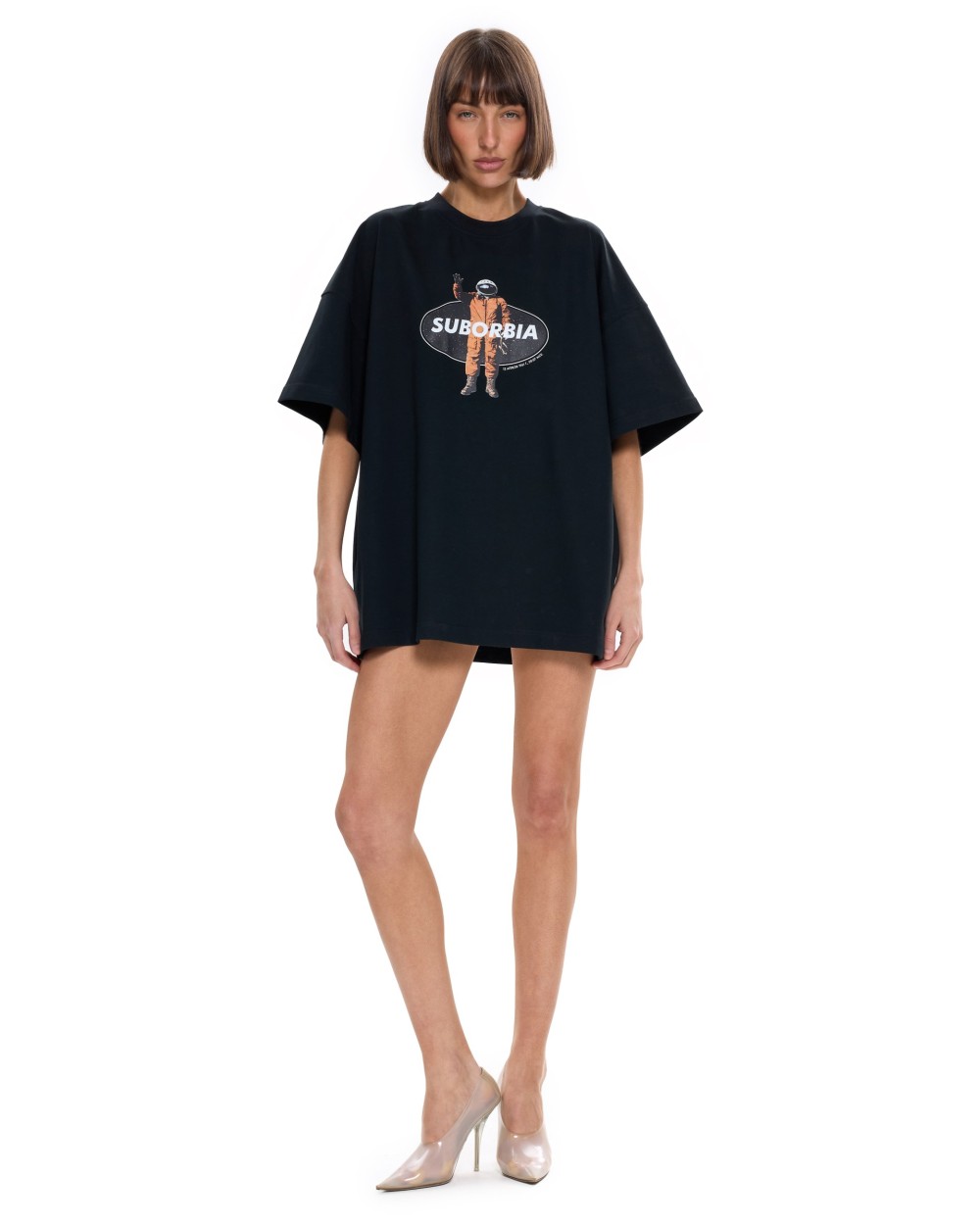 Футболка Космонавт Черный