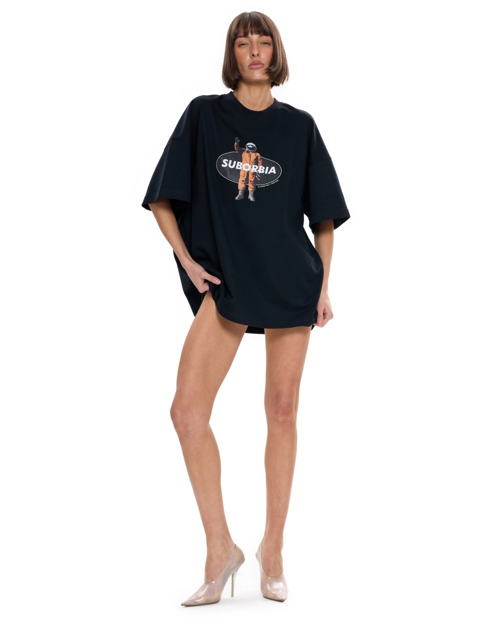 Футболка Космонавт Черный