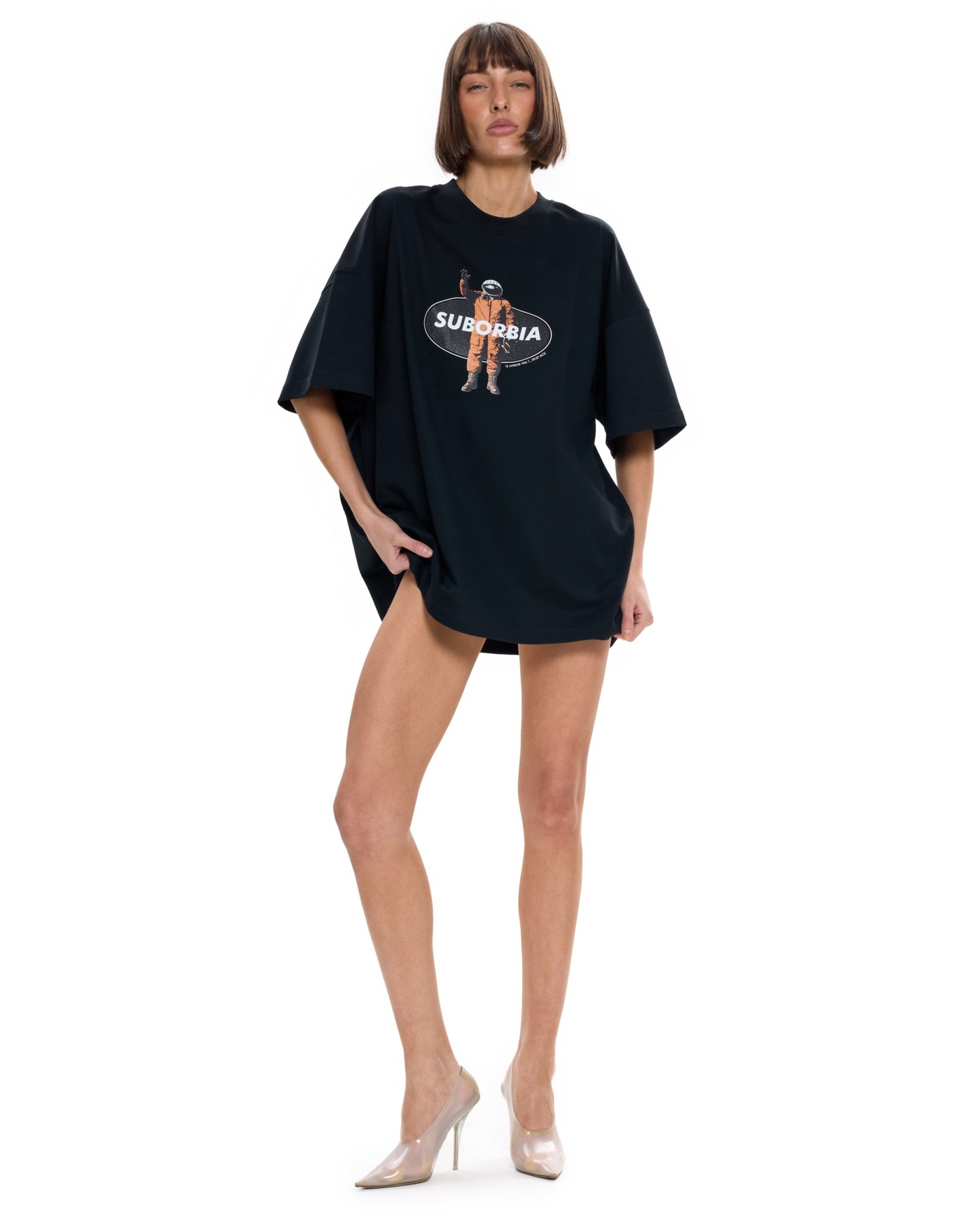 Футболка Космонавт Черный