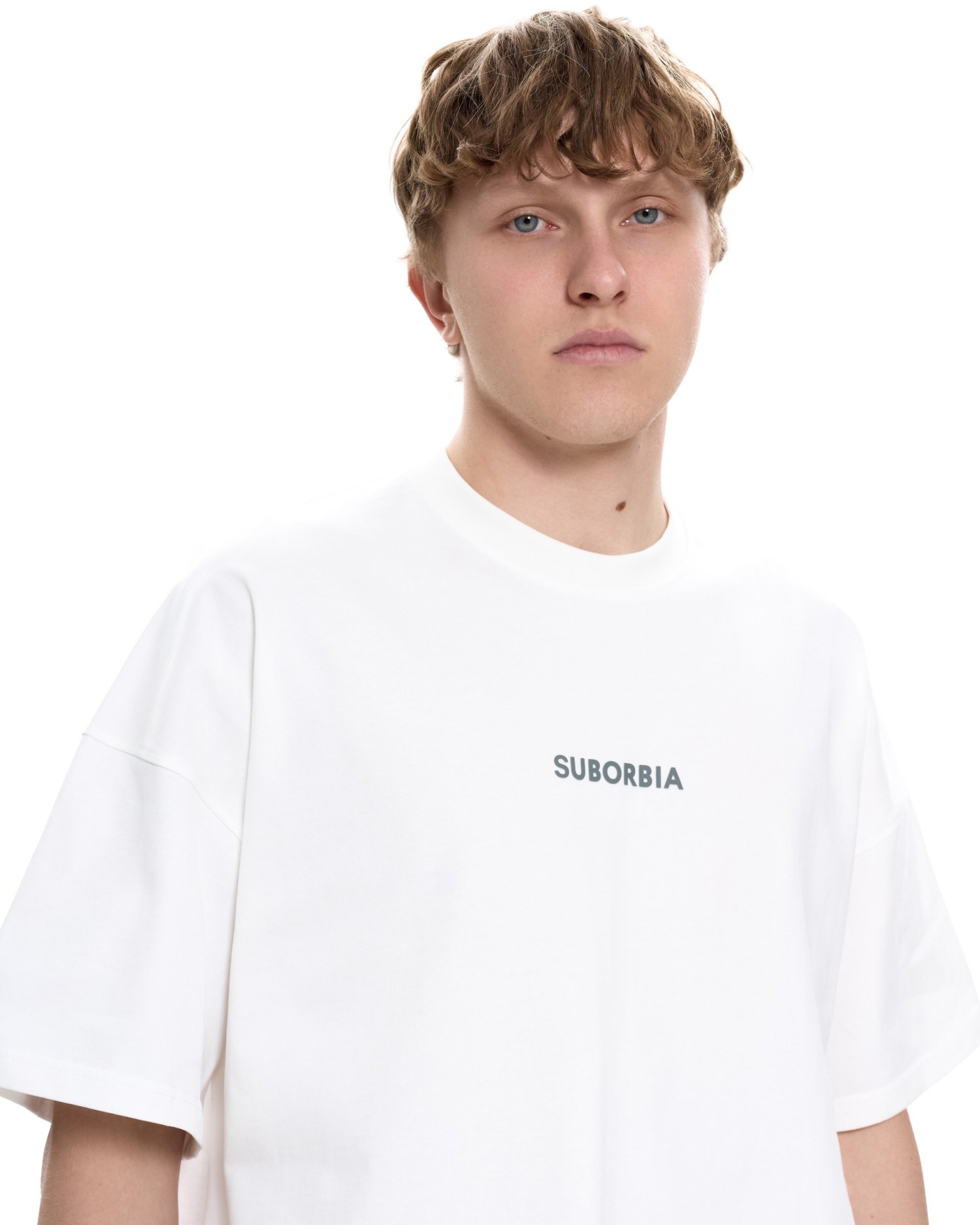 Футболка GATE MEN White-Grey