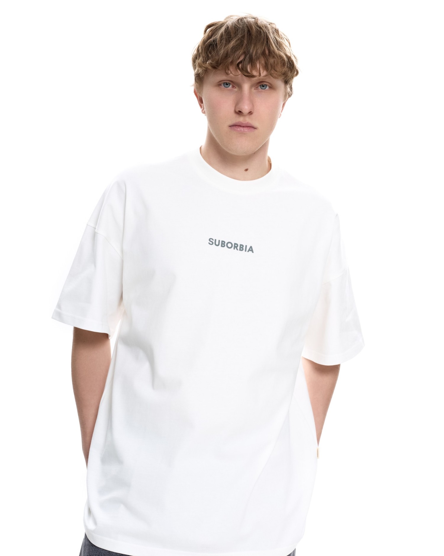 Футболка GATE MEN White-Grey