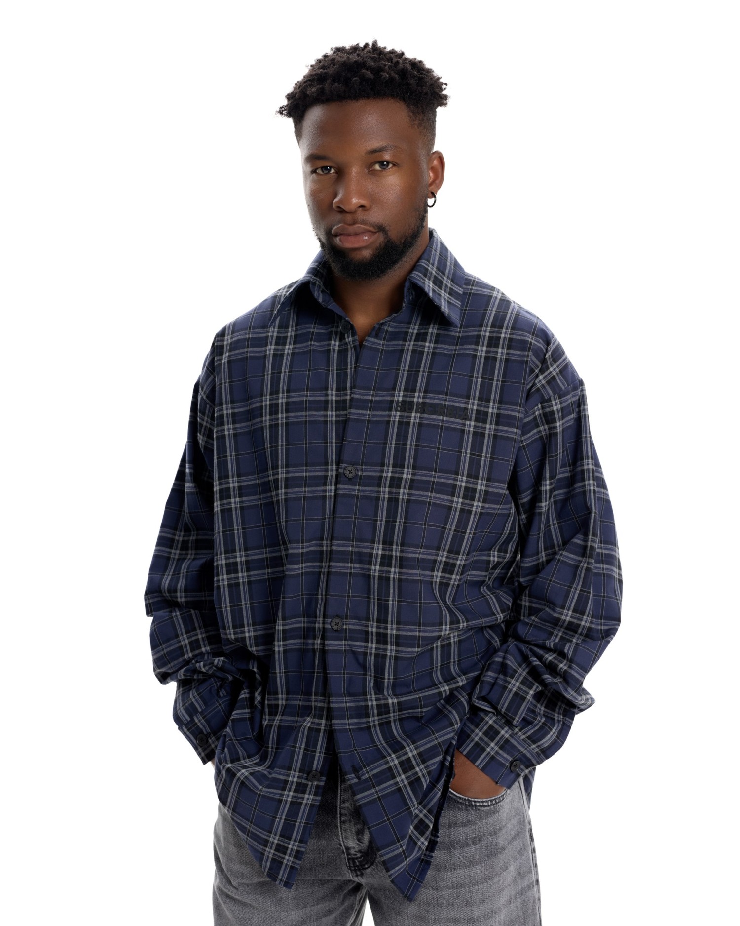 Рубашка WAVE MEN Dark blue