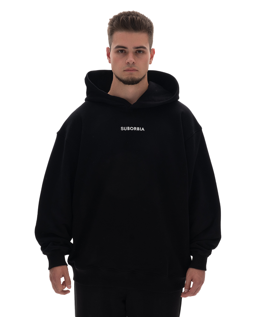 Костюм GATE BASIC 01 с худи MEN (Black)