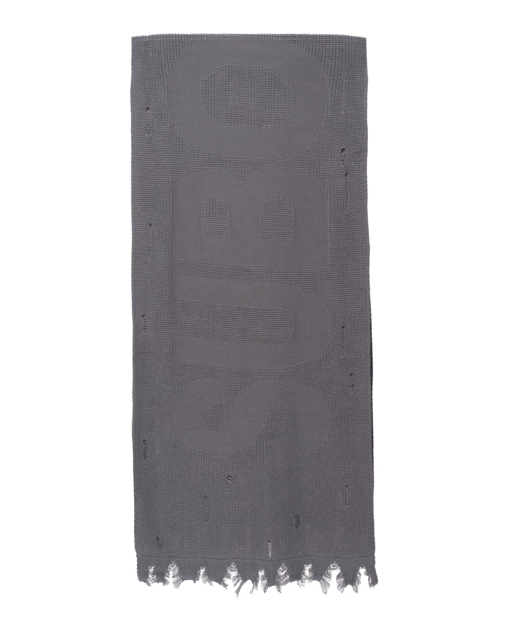 Шарф KNITTED TORN Graphite