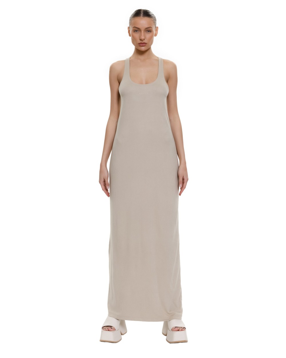 Платье BASE CLASSIC maxi Beige