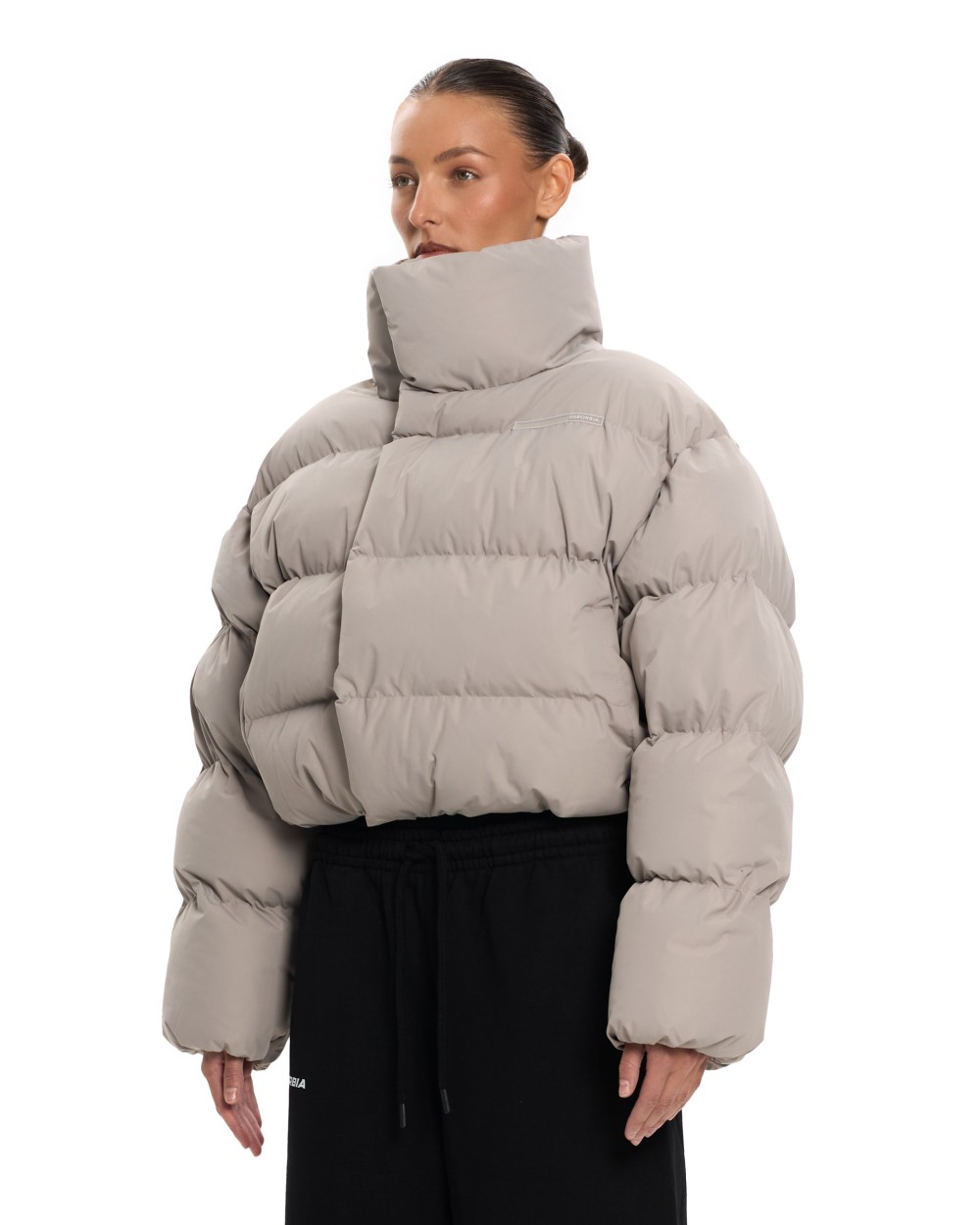 Пуховик ANG mini Taupe
