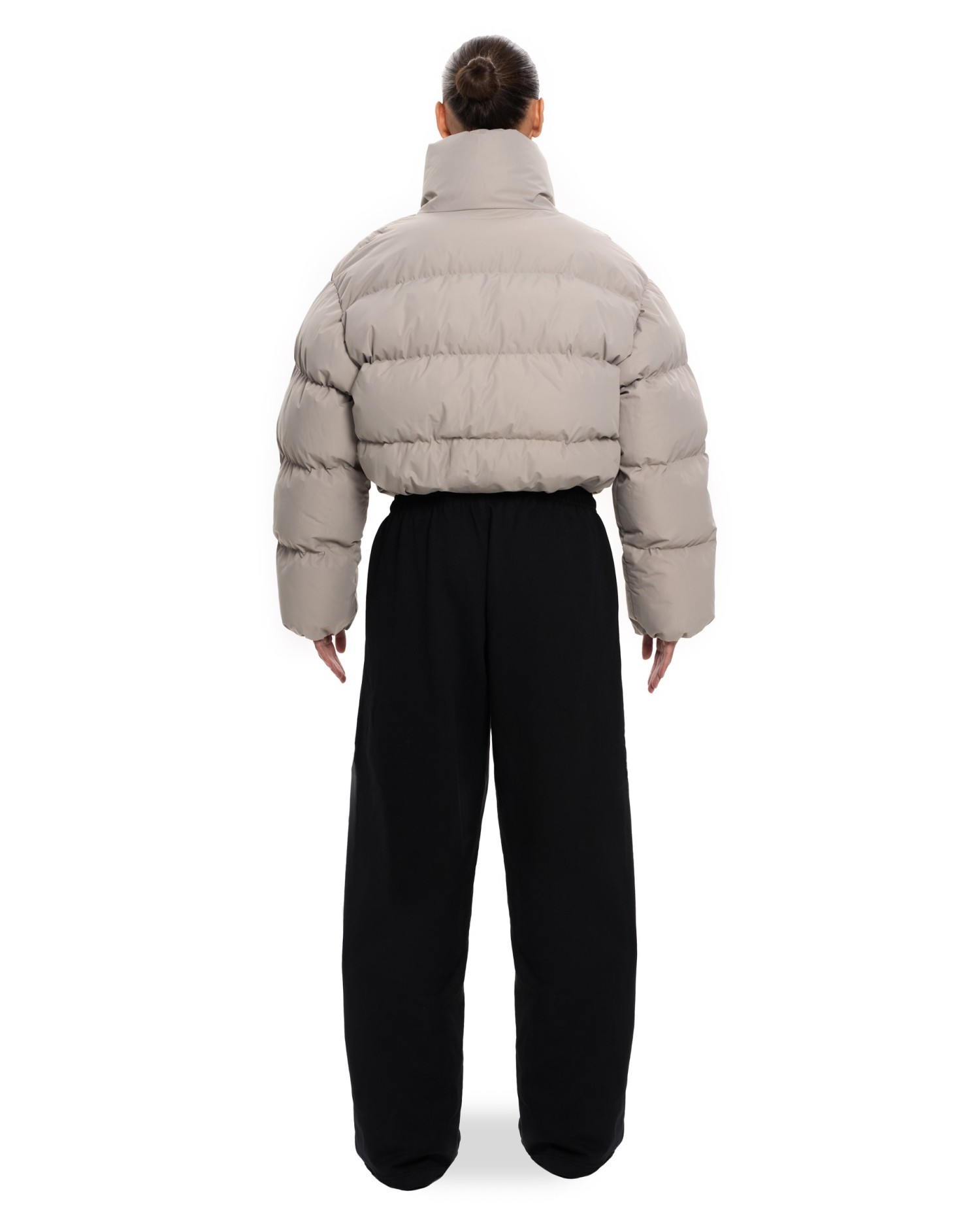 Пуховик ANG mini Taupe