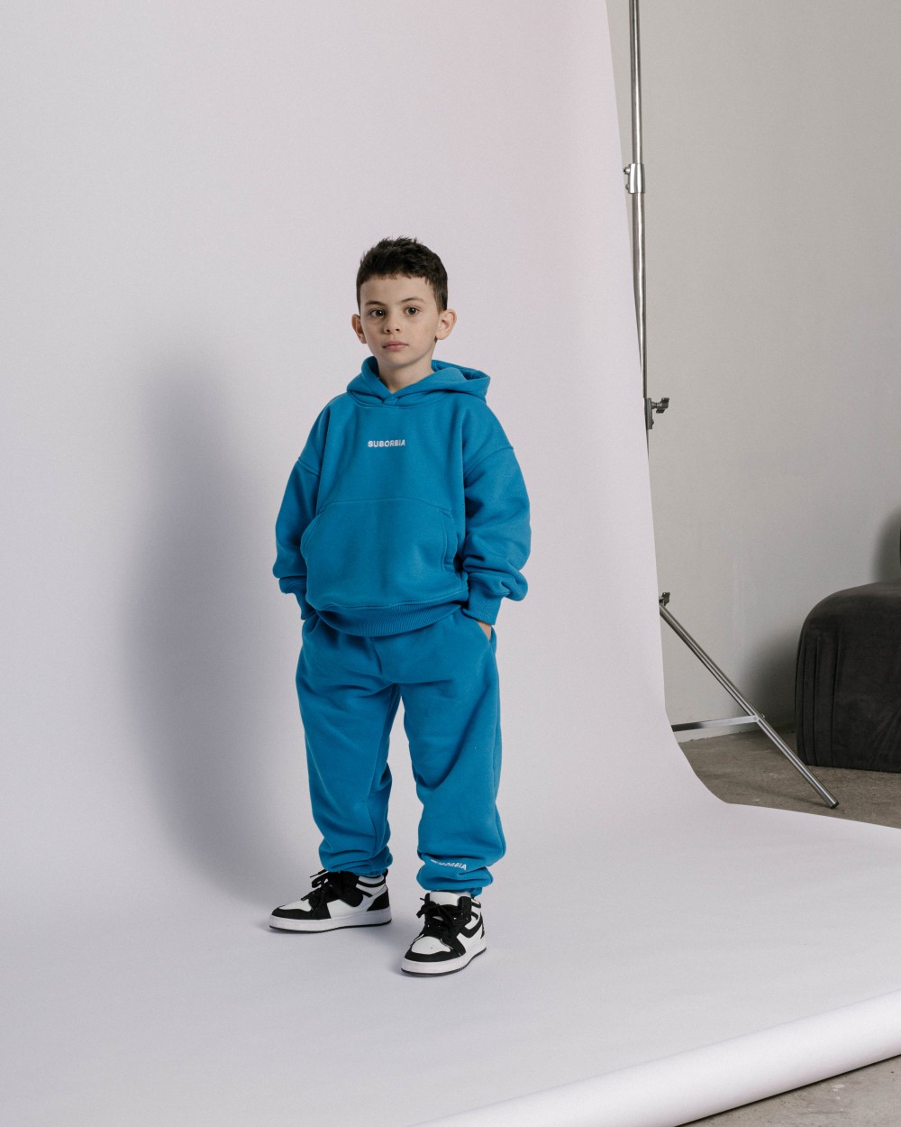 Костюм GATE BASIC 01 kids с худи Blue