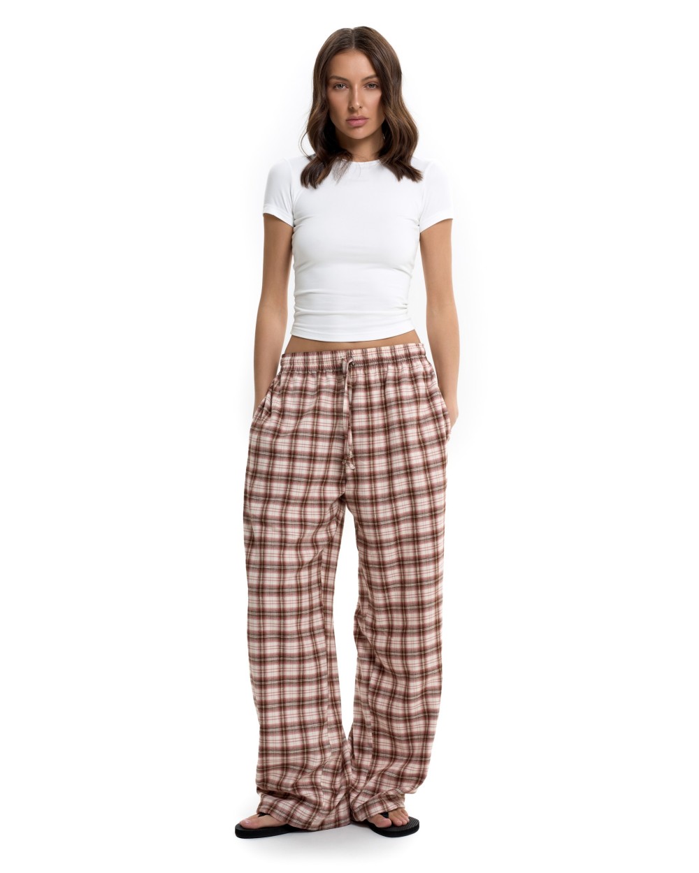 Брюки GRID Pink