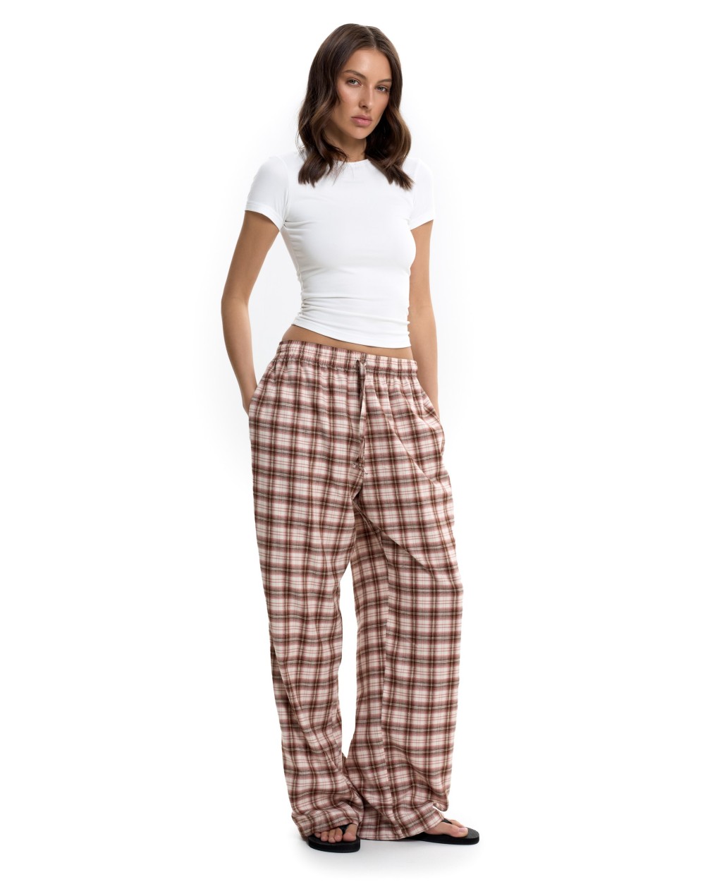 Брюки GRID Pink