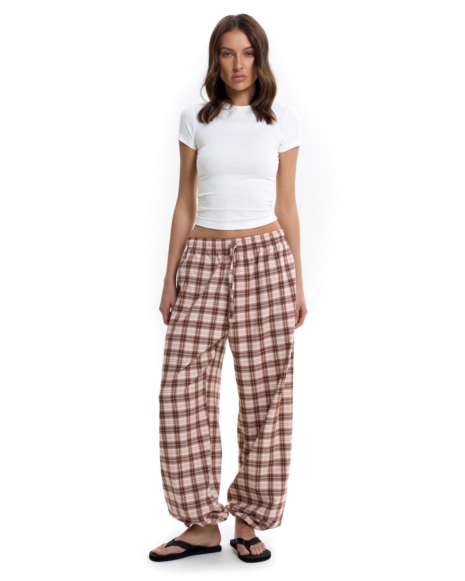 Брюки GRID Pink