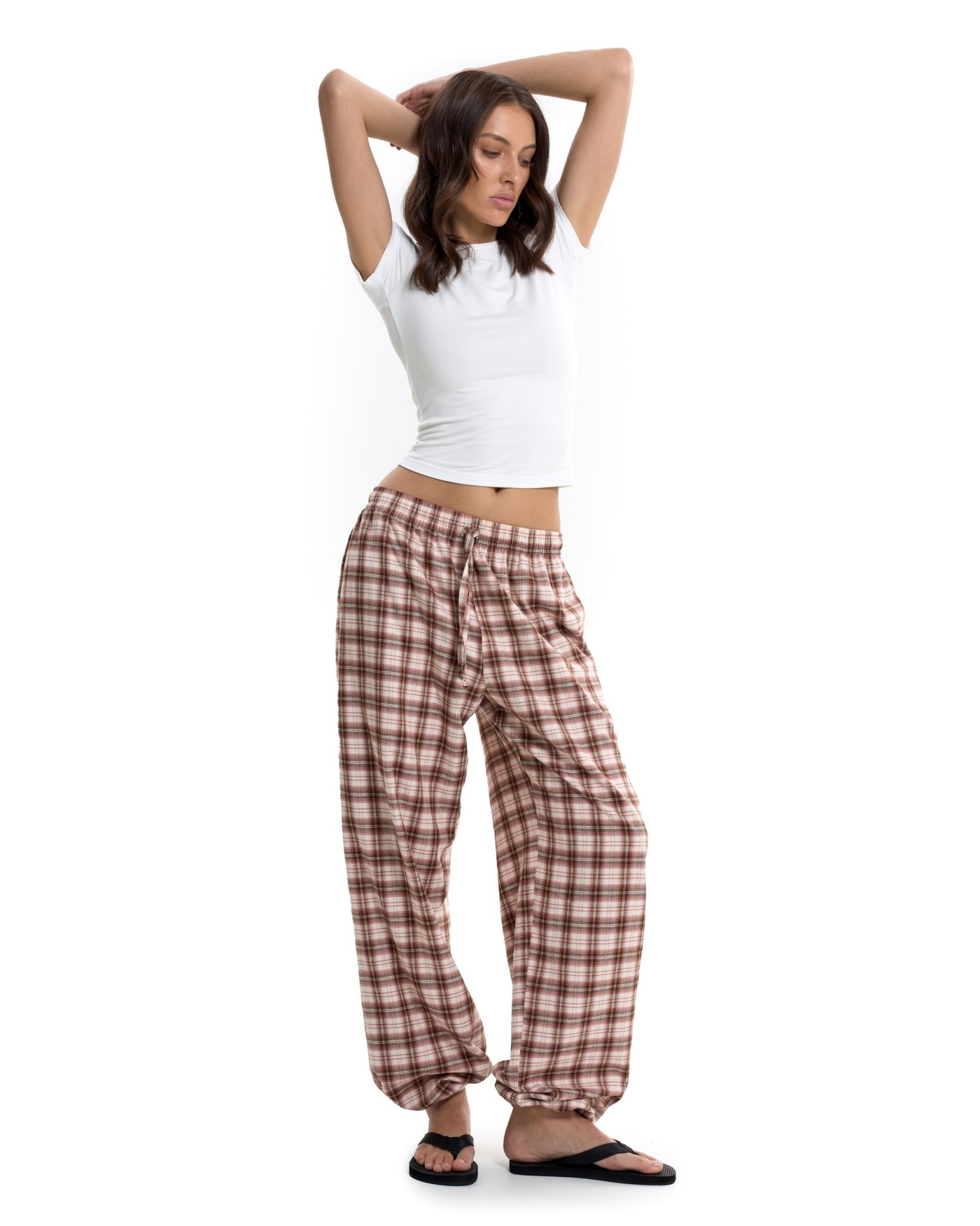 Брюки GRID Pink