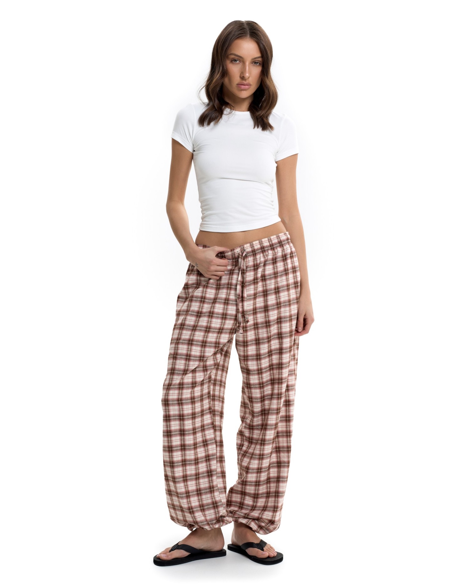 Брюки GRID Pink