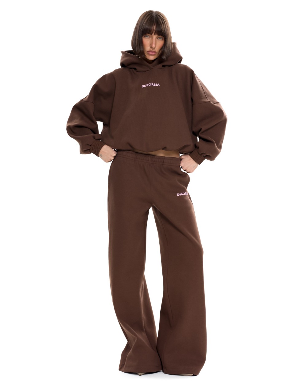 Костюм STAPLE Коричневый-Розовый