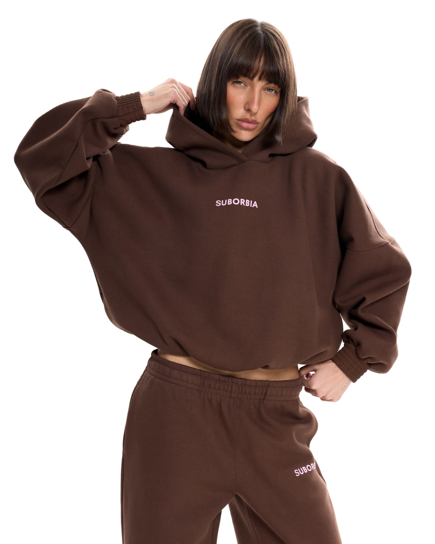 Костюм STAPLE Коричневый-Розовый