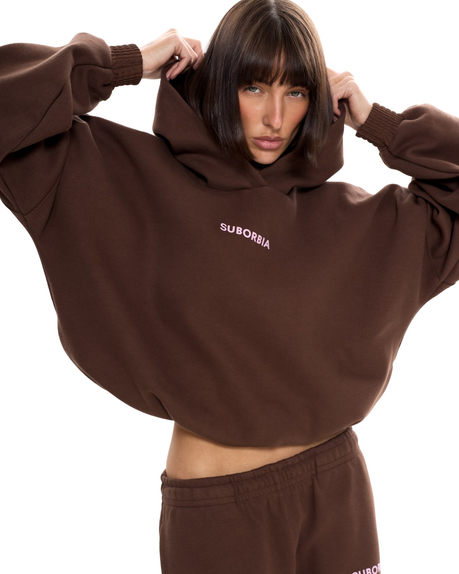 Костюм STAPLE Коричневый-Розовый