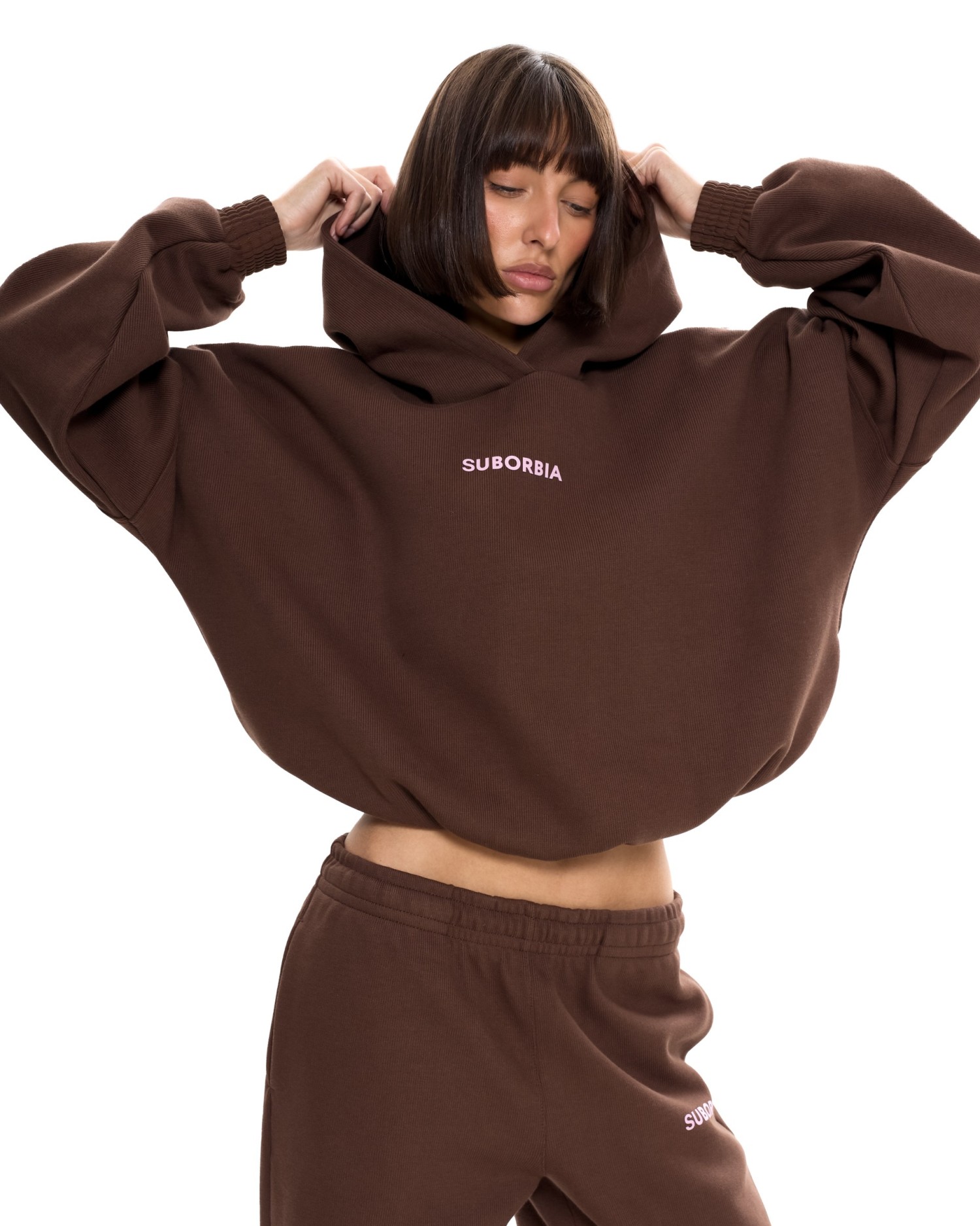 Костюм STAPLE Коричневый-Розовый