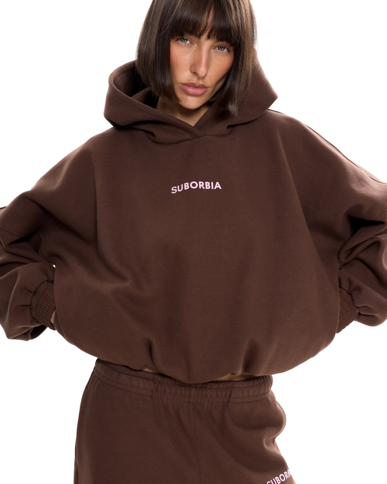 Костюм STAPLE Коричневый-Розовый