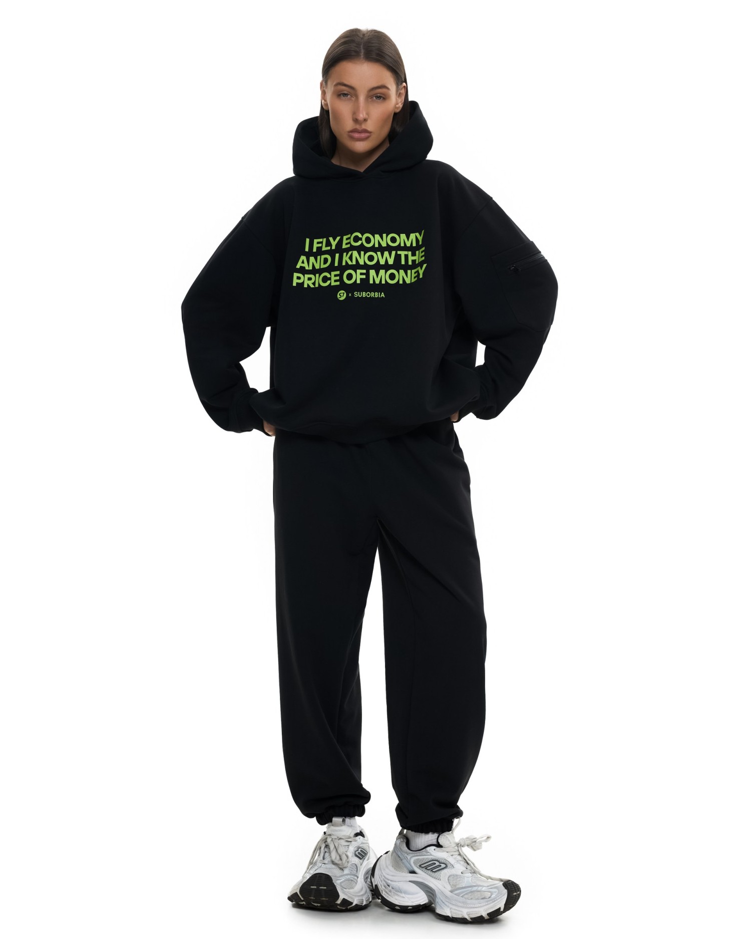 Костюм Suborbia x S7 с худи Black Economy class