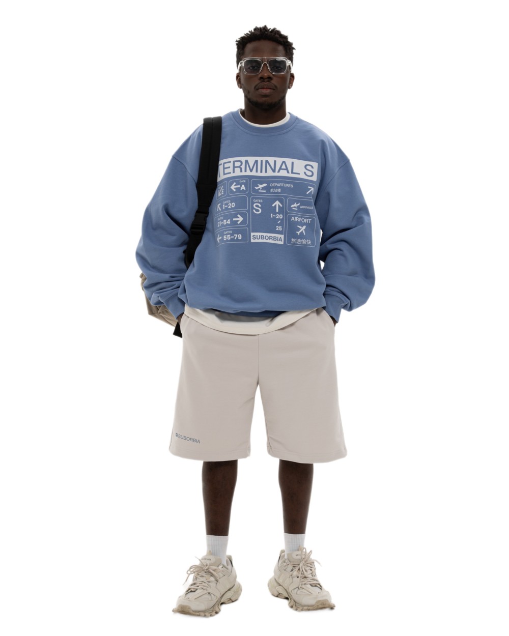 Свитшот TERMINAL S MEN elemental blue