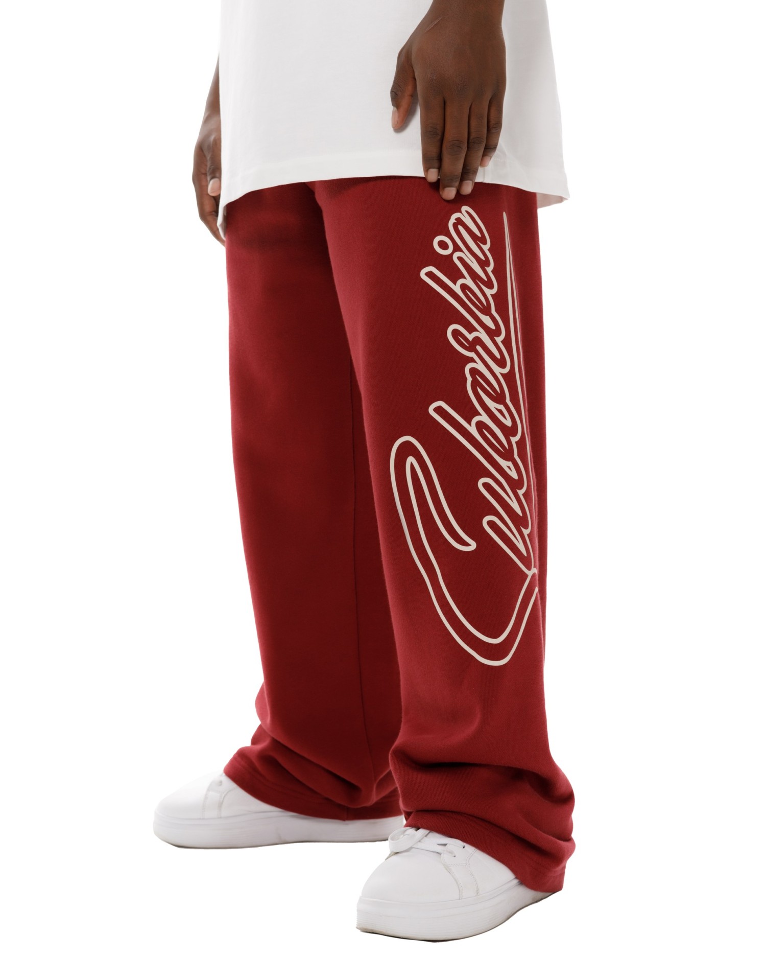 Брюки палаццо College MEN Burgundy