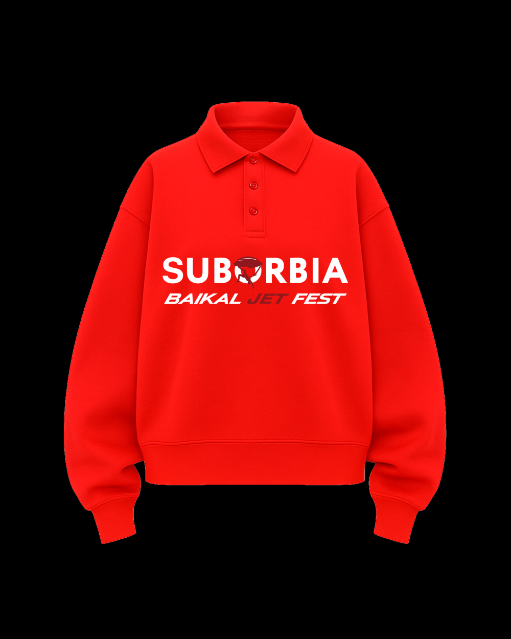 Свитшот-поло BJF Red