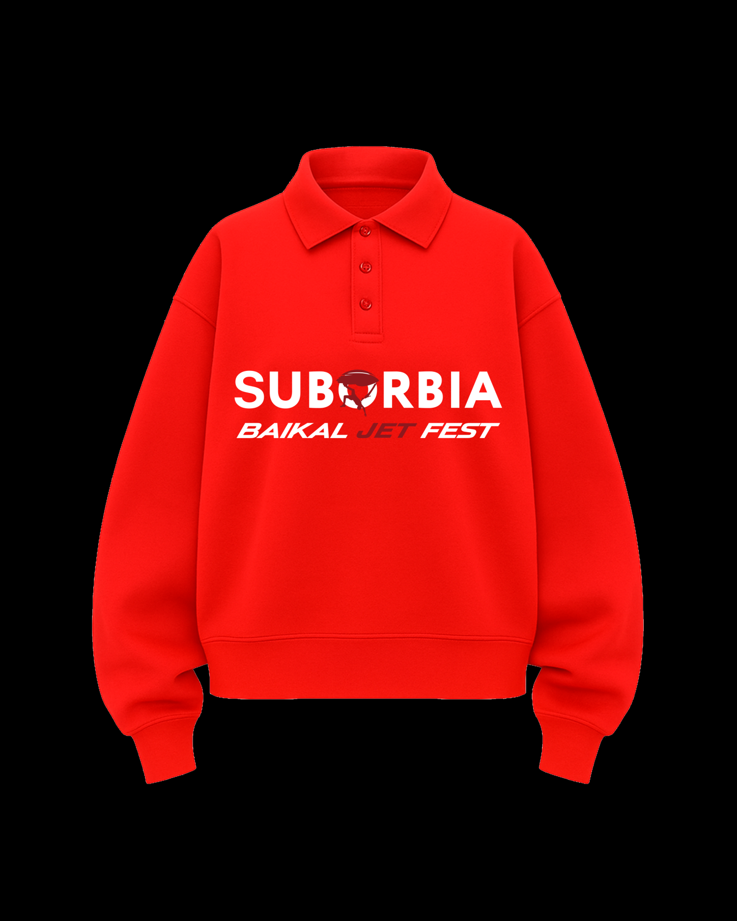 Свитшот-поло BJF Red