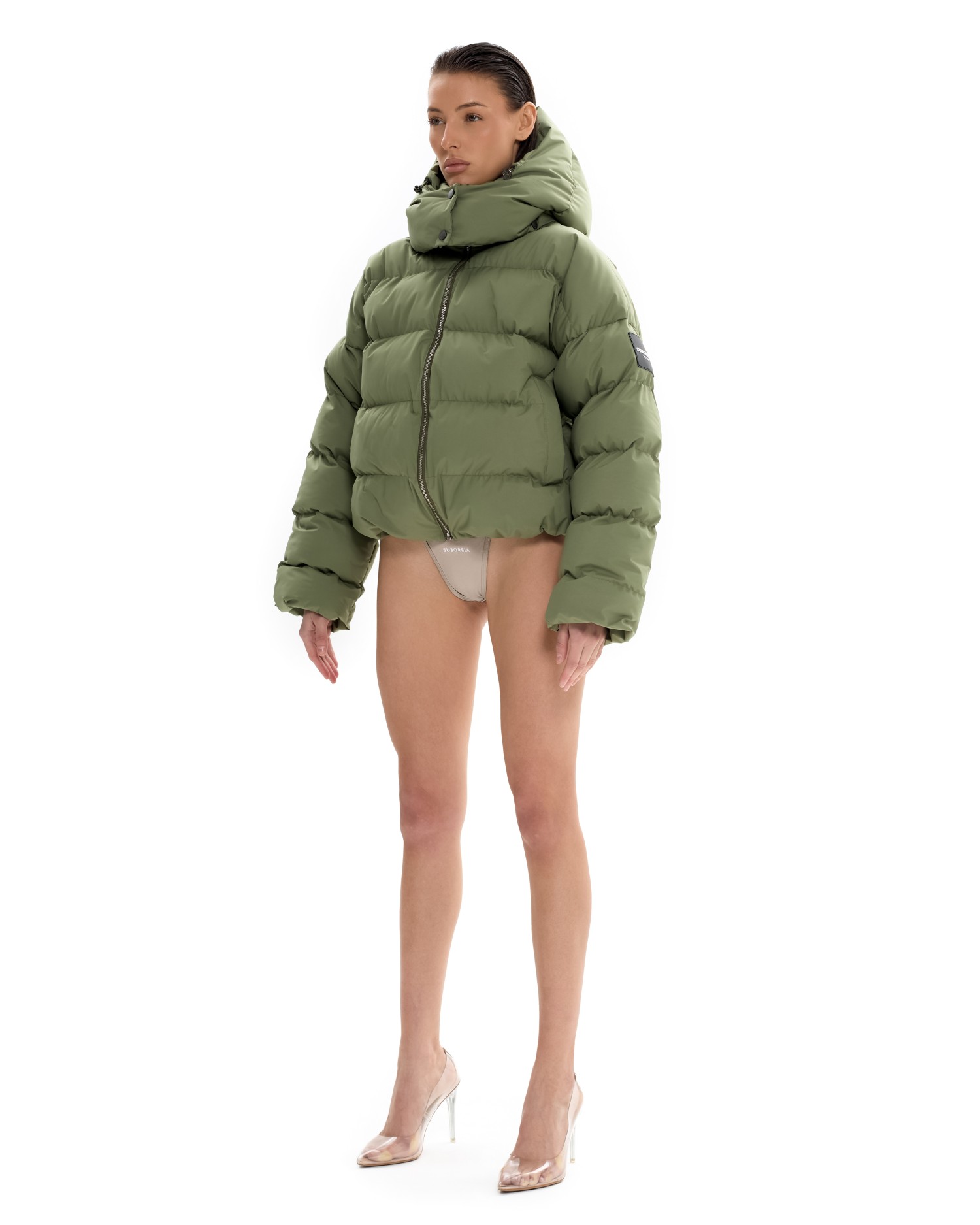 Пуховик FABULOUS Khaki