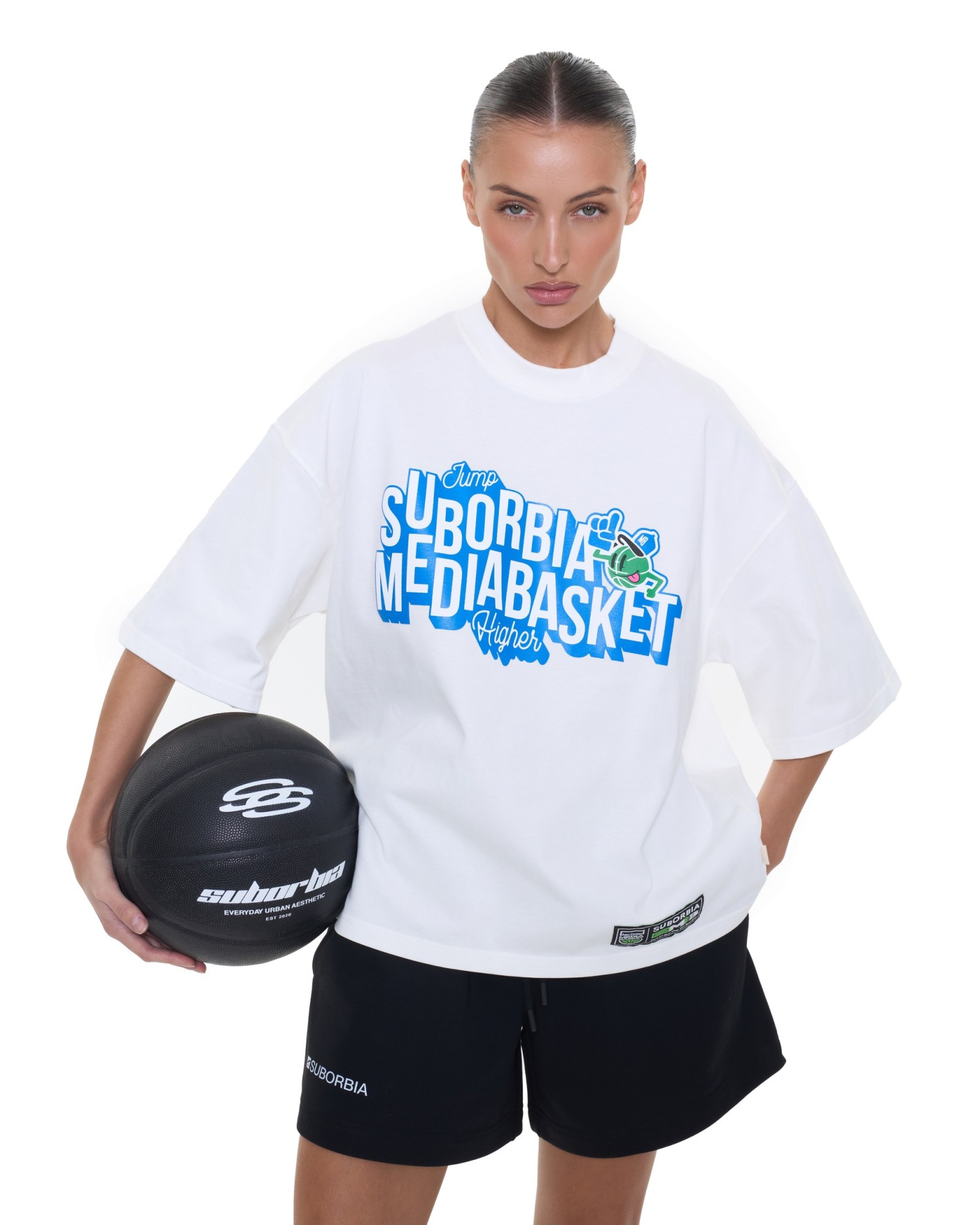 Футболка MEDIA BASKET White