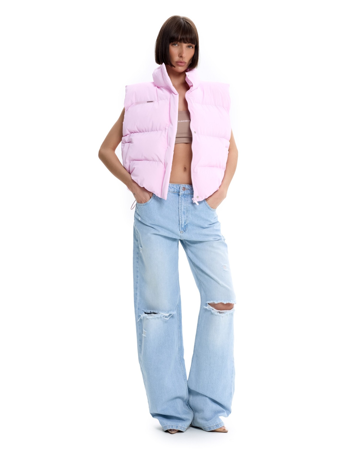 Жилет BASE mini Pink