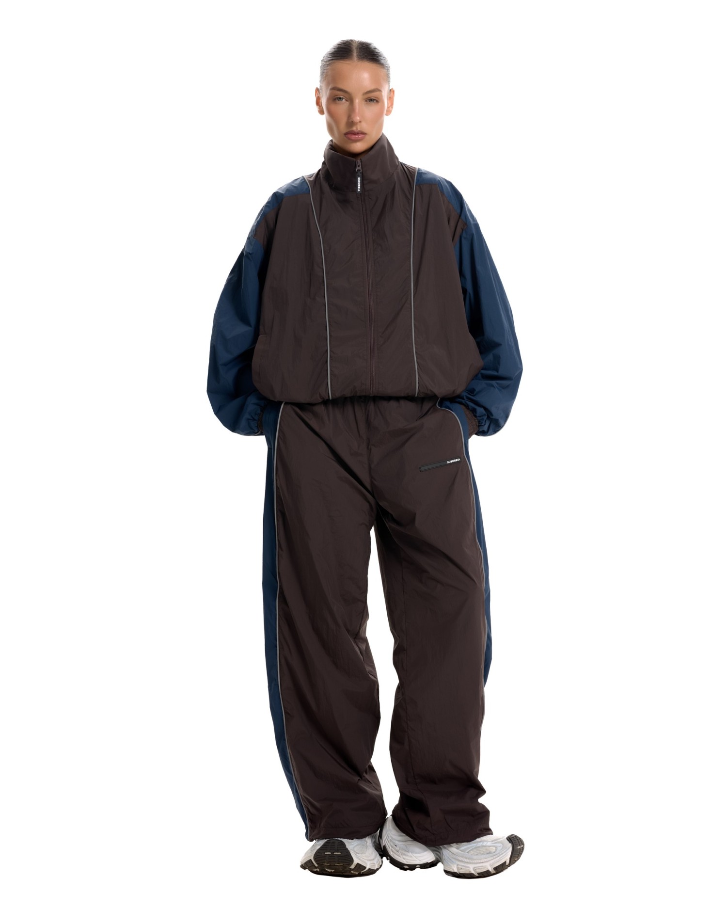 Костюм #404 Brown-Blue