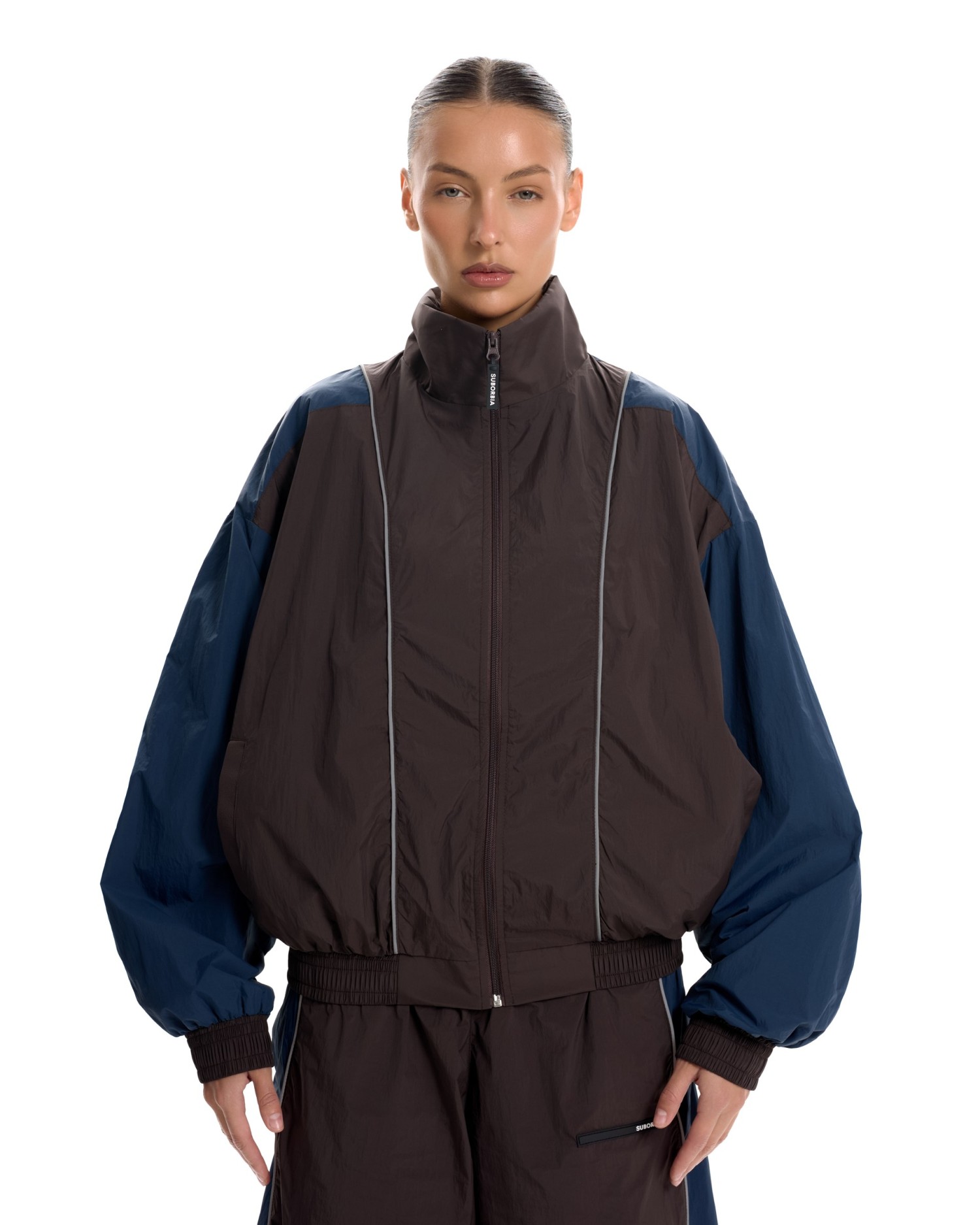 Костюм #404 Brown-Blue