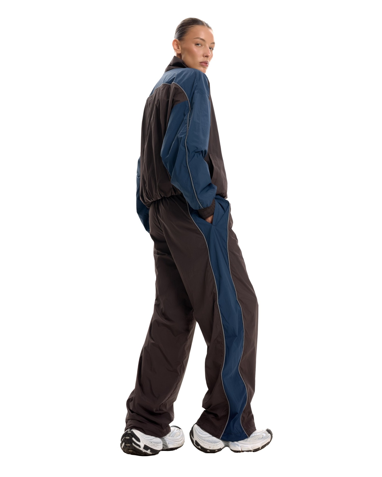Костюм #404 Brown-Blue
