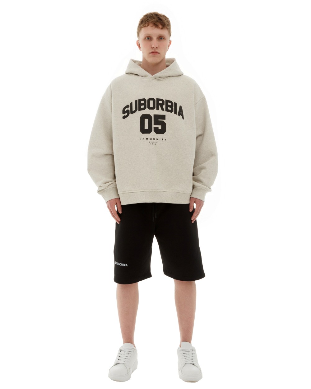 Худи 05 MEN Grey melange