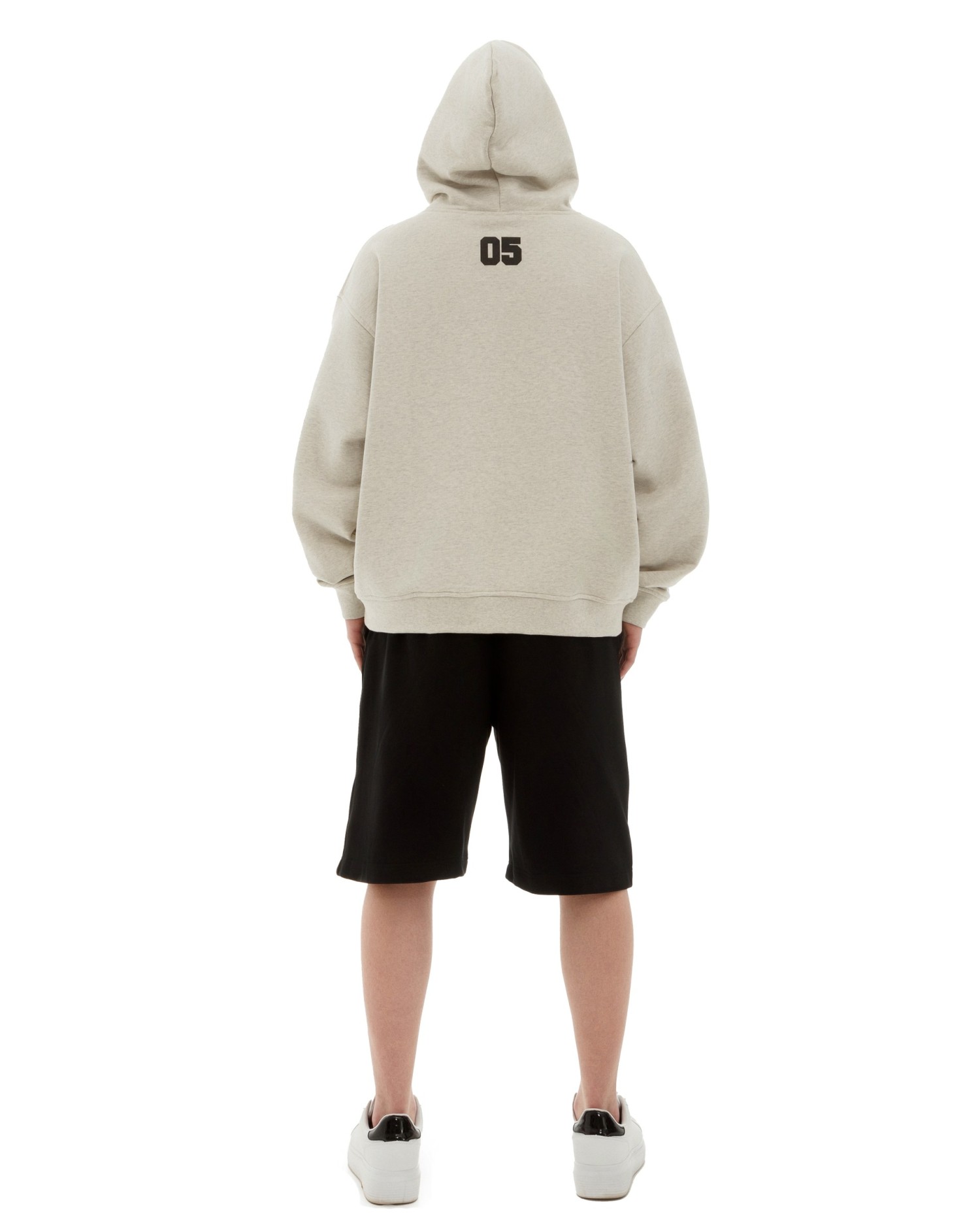 Худи 05 MEN Grey melange