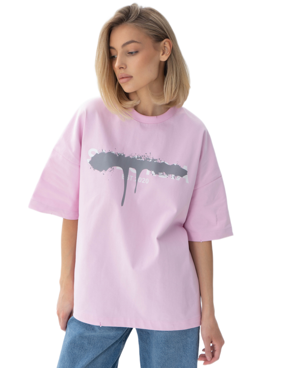 Футболка SHADOW Light pink