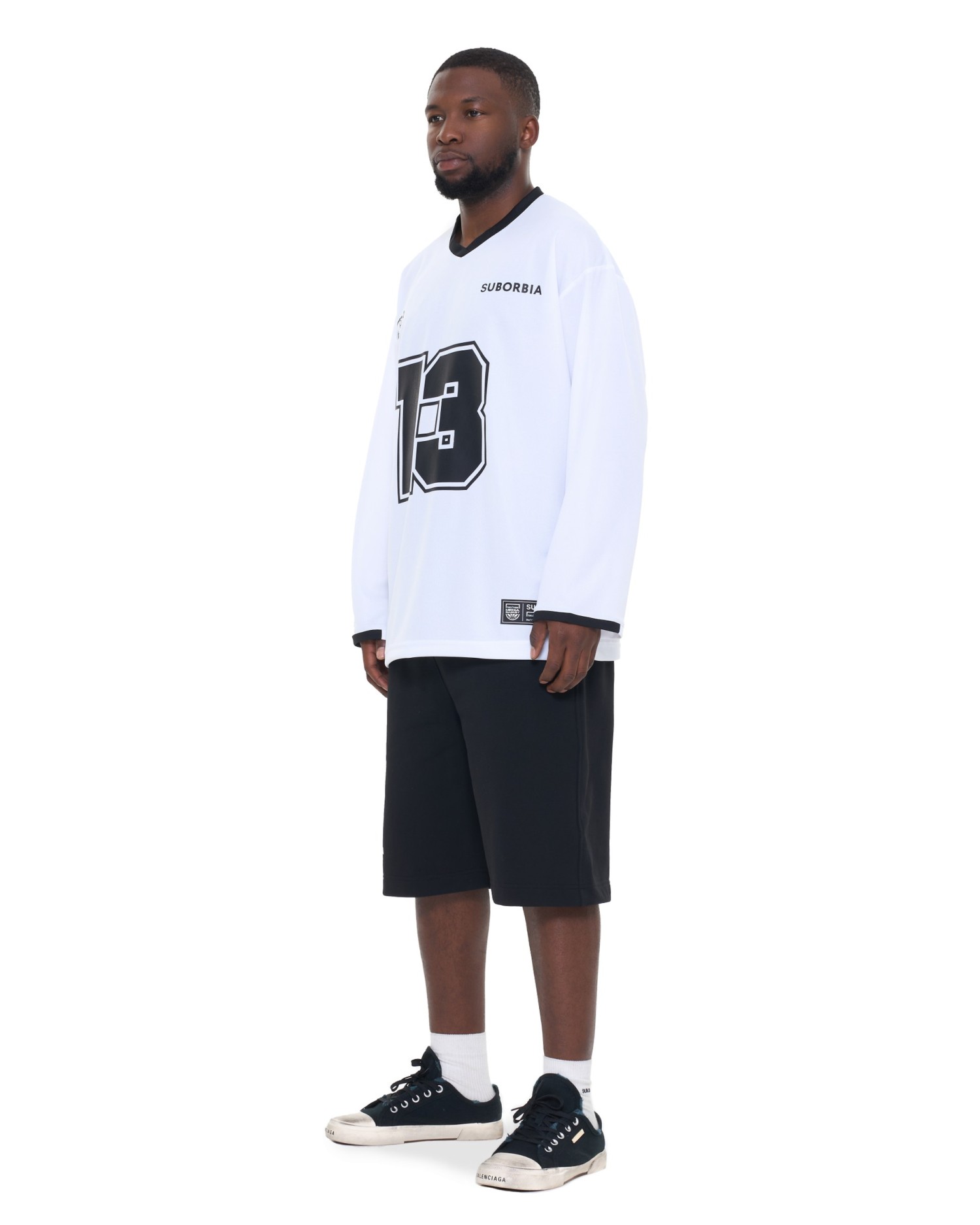 Лонгслив MEDIA BASKET MEN White
