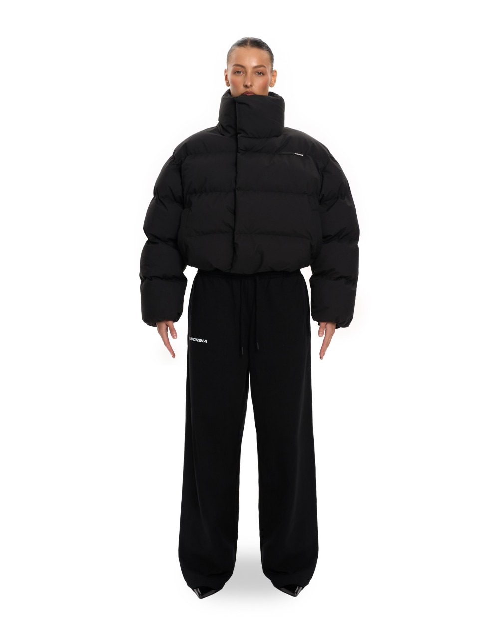 Пуховик ANG mini Black