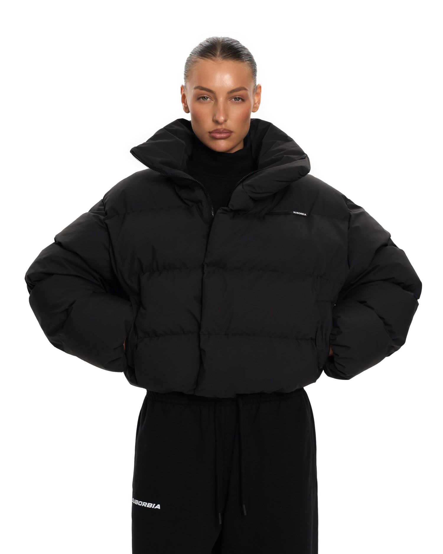 Пуховик ANG mini Black